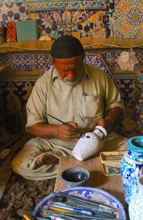 The Art of Blue Pottery: Handcrafted in Pakistan