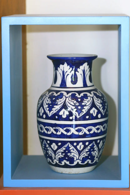 Blue pottery - Handmade Vase - Unique vase - Traditional Multani Artwork - Home decor - Table top decor - aesthetic vases