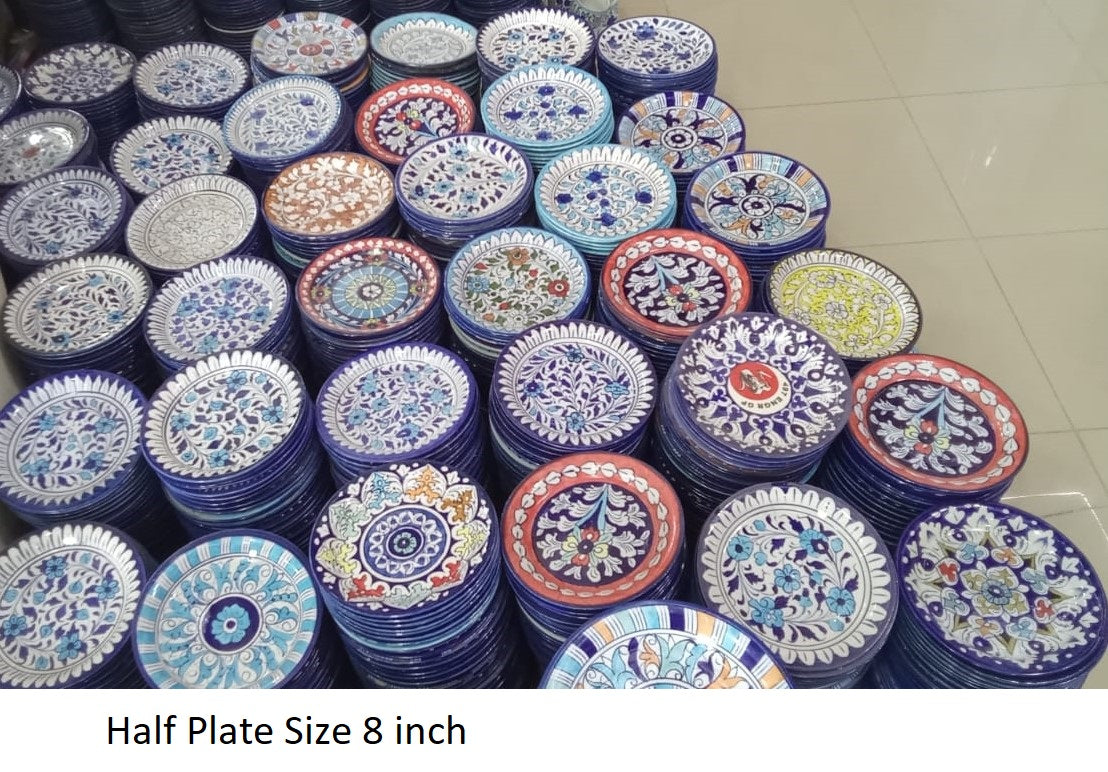 Half Plates | Size 8 inch