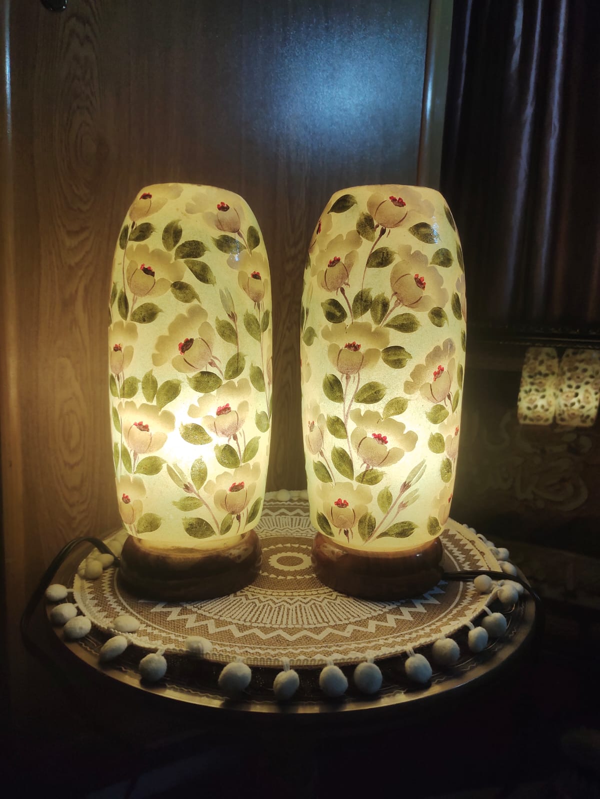 Camel Skin Lamp Handmade