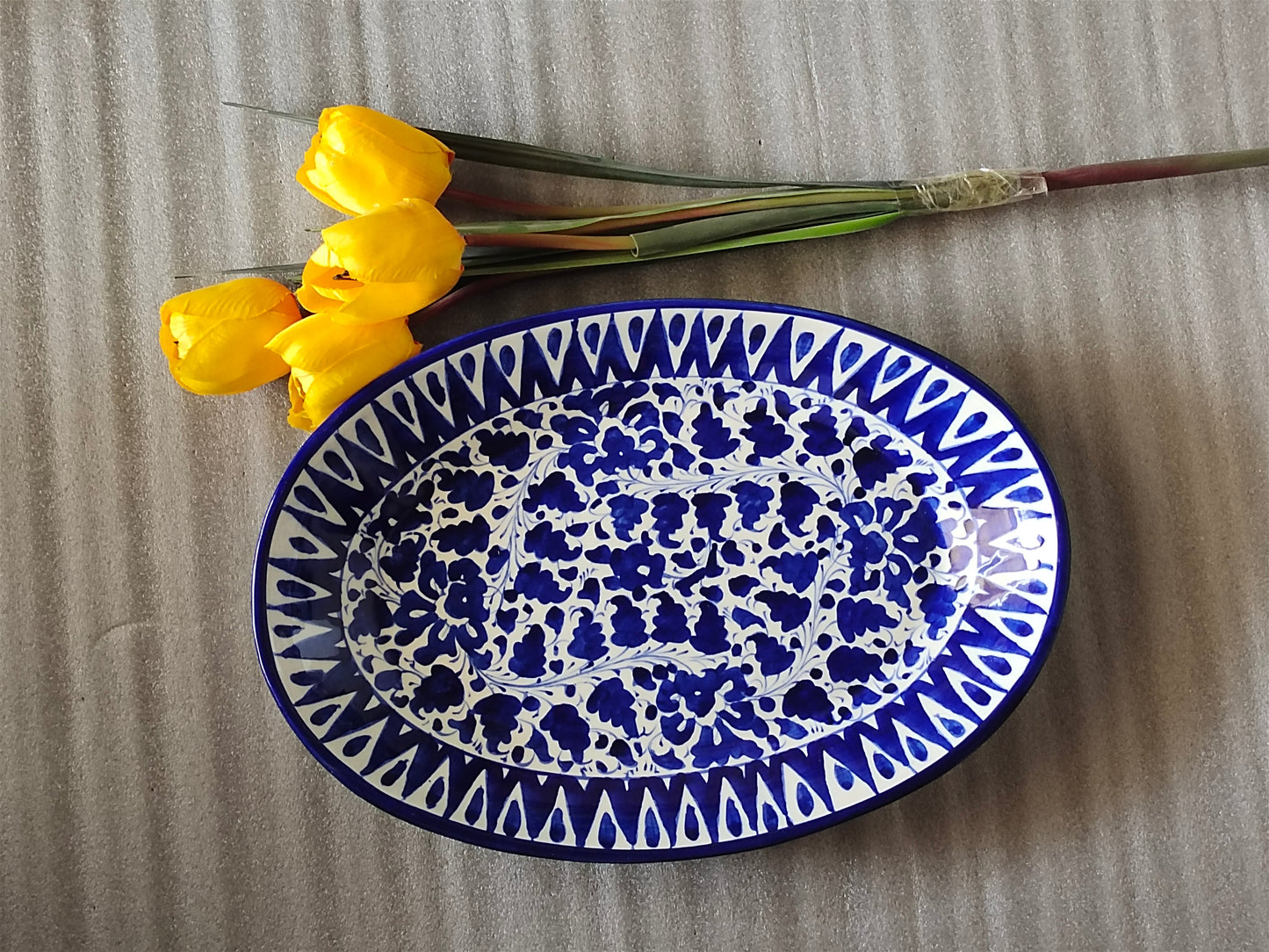 Ceramic Rice dish platter | Serena Design