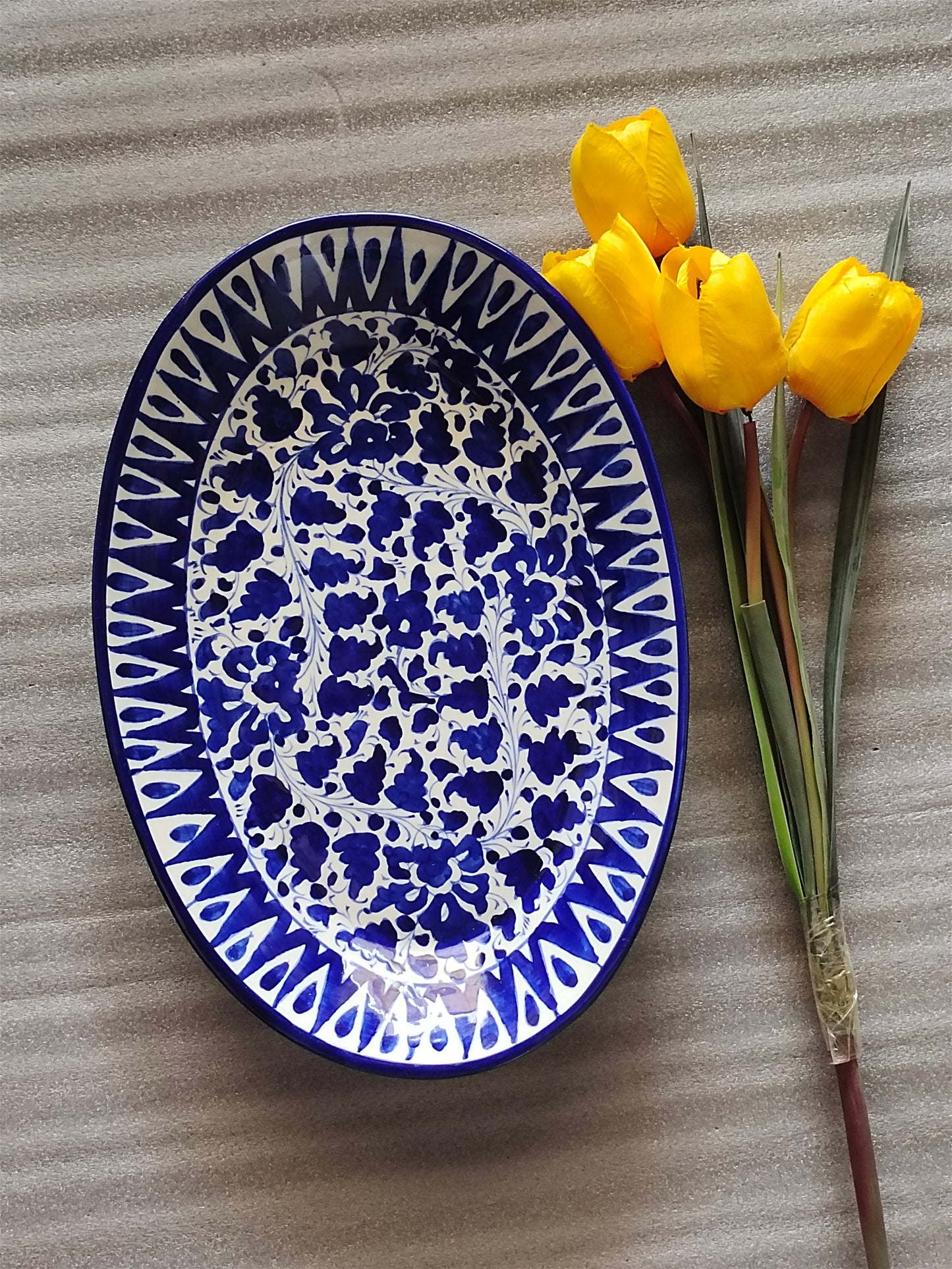 Ceramic Rice dish platter | Serena Design