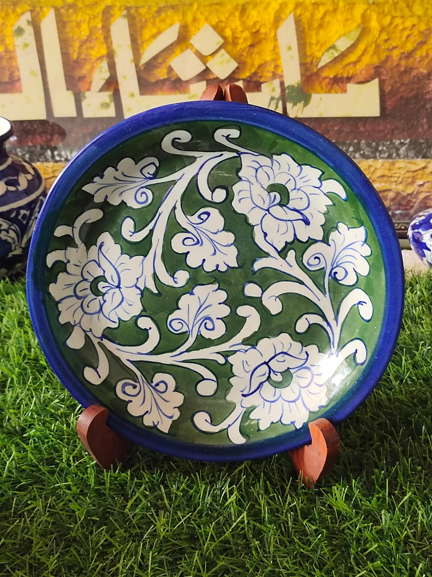 Handmade Half Plate (Size 08 inch)