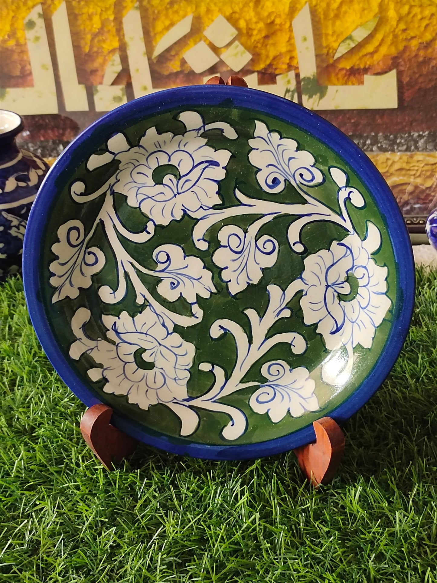 Handmade Half Plate (Size 08 inch)