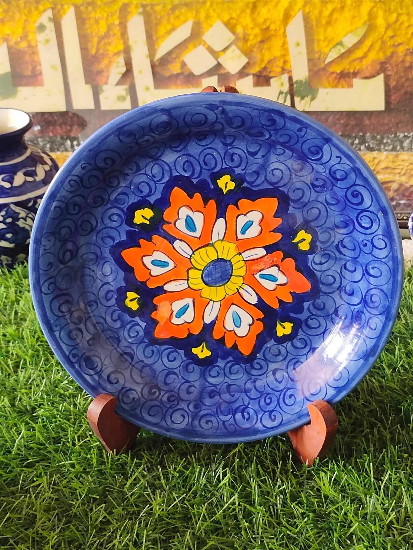 Handmade Half Plate (Size 08 inch)