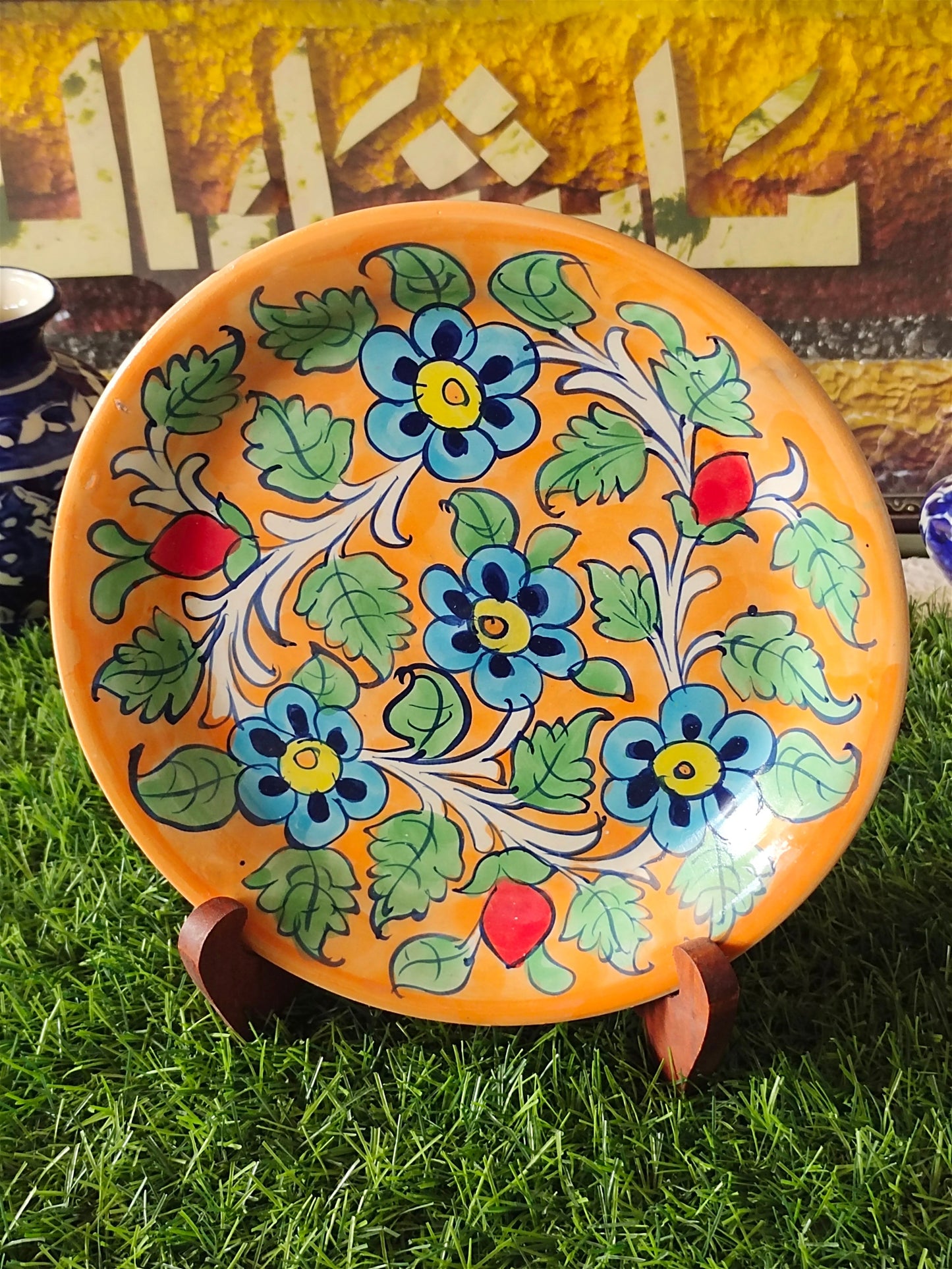 Handmade Half Plate (Size 08 inch)