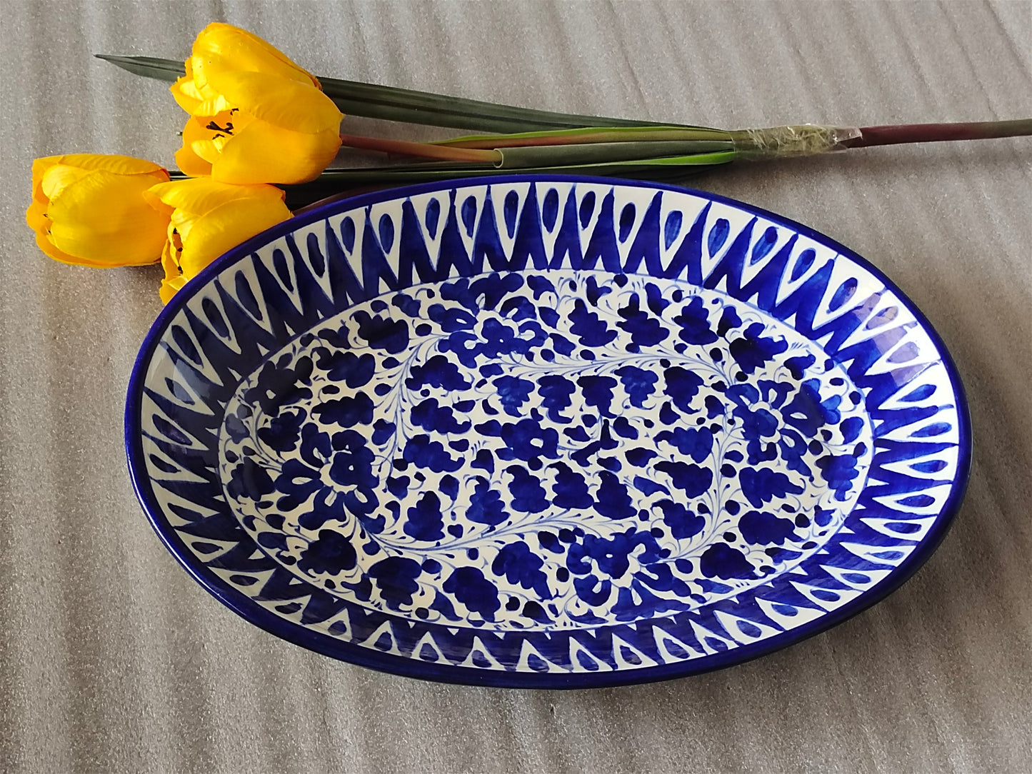 Ceramic Rice dish platter | Serena Design